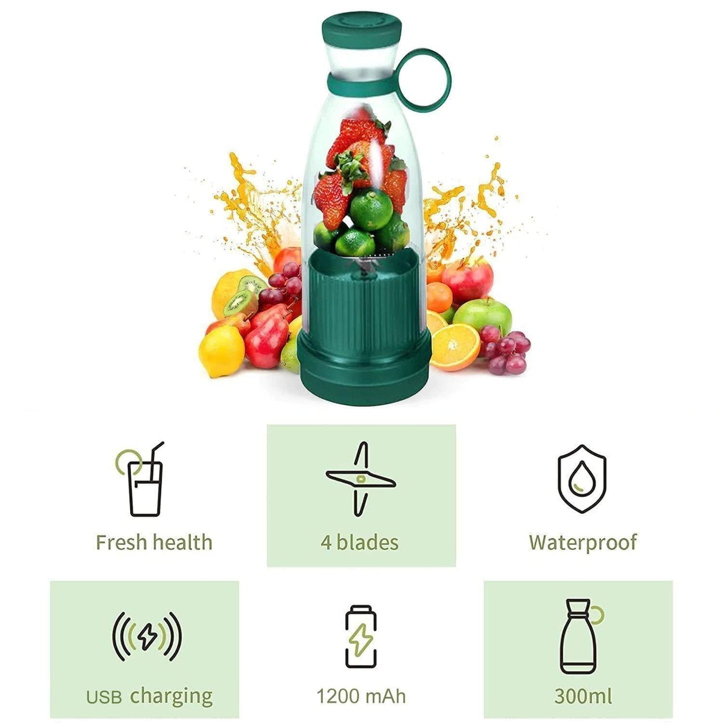 ⚡ Electric Portable Mini Juicer Bottle